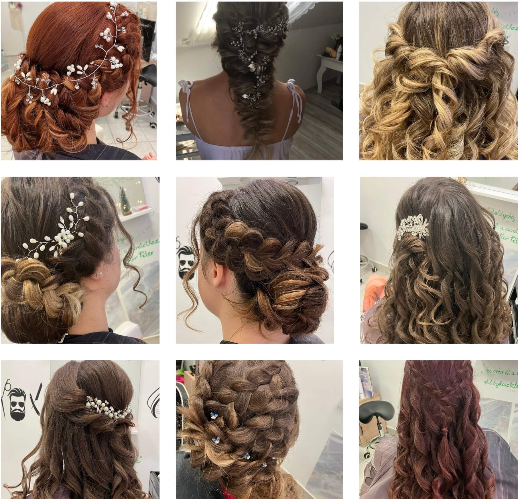 Esküvői és alkalmi hajak