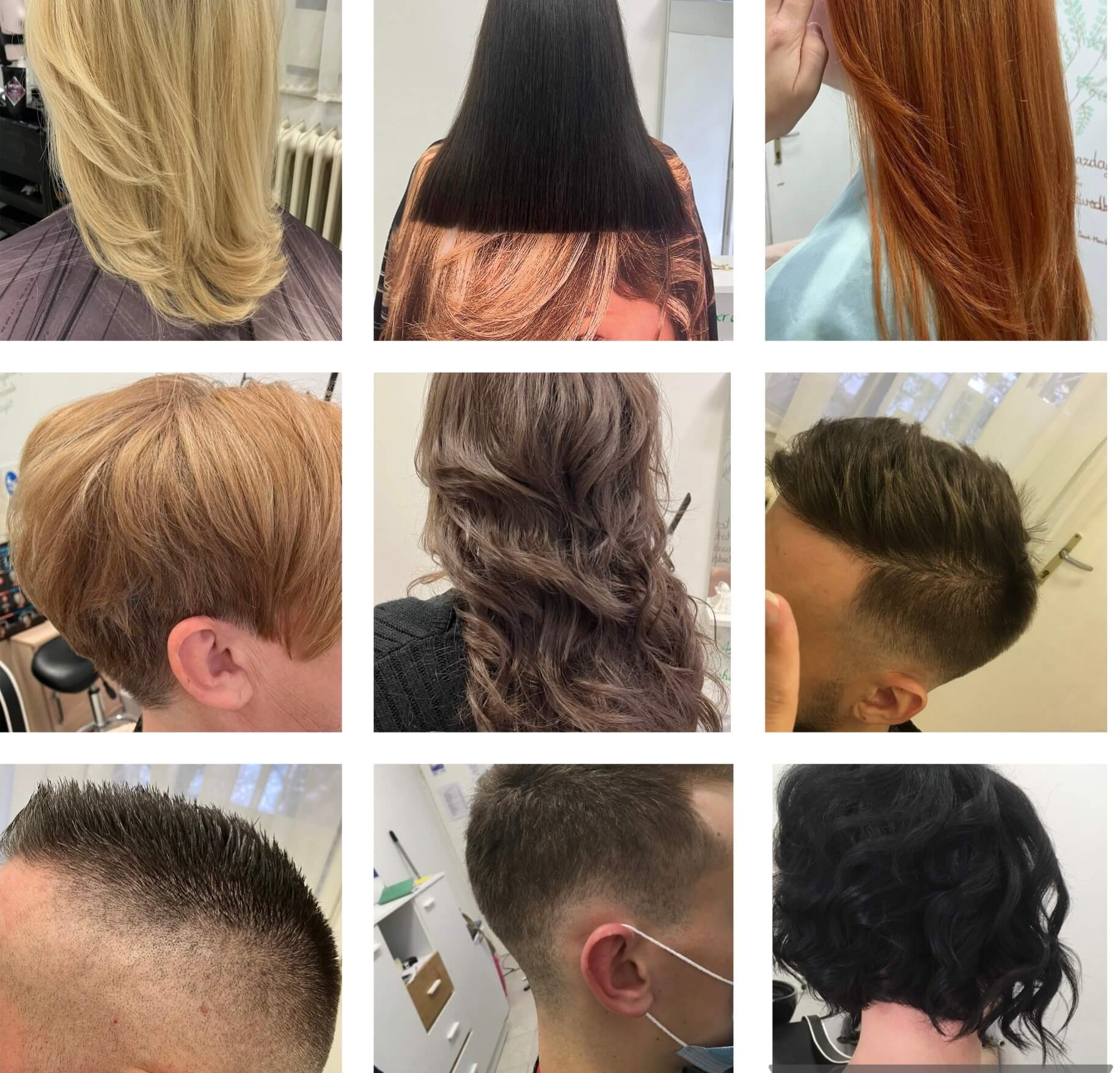 Férfi és női hajvágásaim